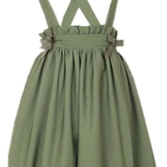 Teen/Women's Suspender A-line Skirt - Picture 2 of 8